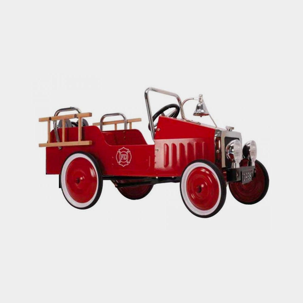 Fire Engine Pedal Car – Wooden Heart Galway