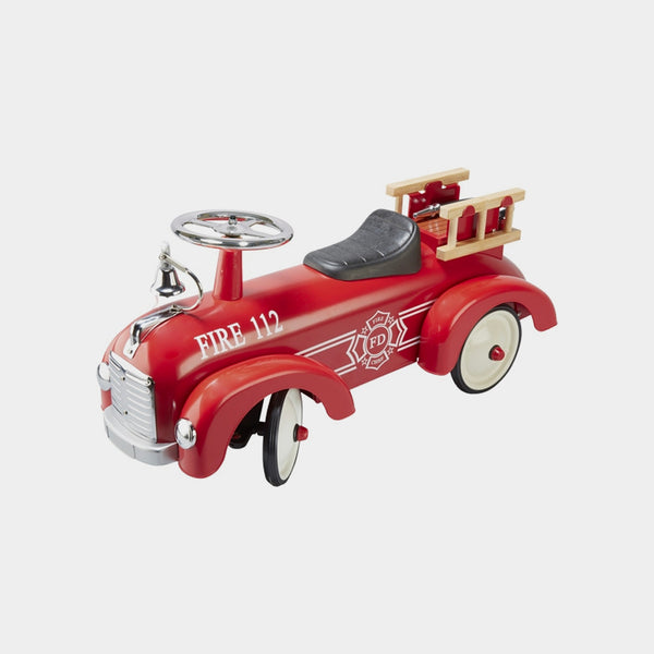 Fire Engine Push Car