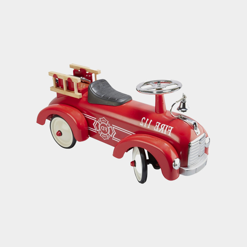 Fire Engine Push Car